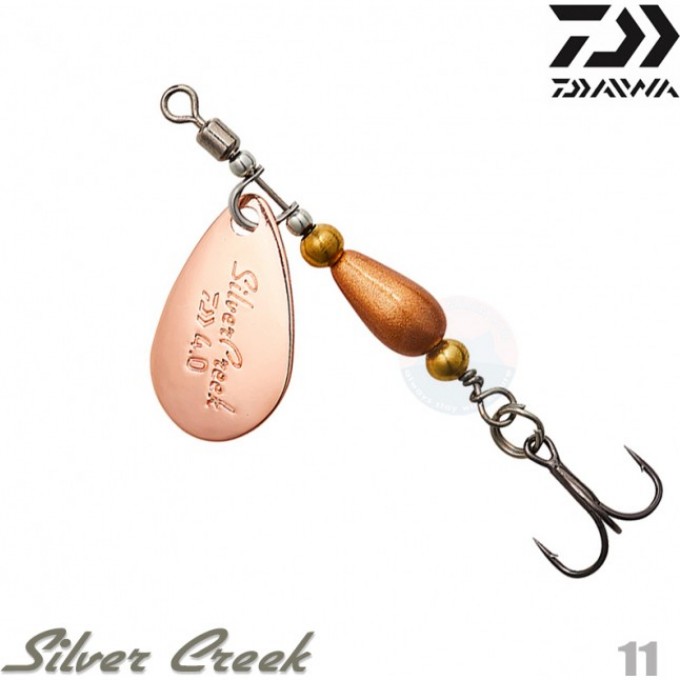 Блесна Daiwa Silver Creek Spinner (6г) Copper 07411559 Блесна Daiwa Silver Creek Spinner (6г) Copper 07411559