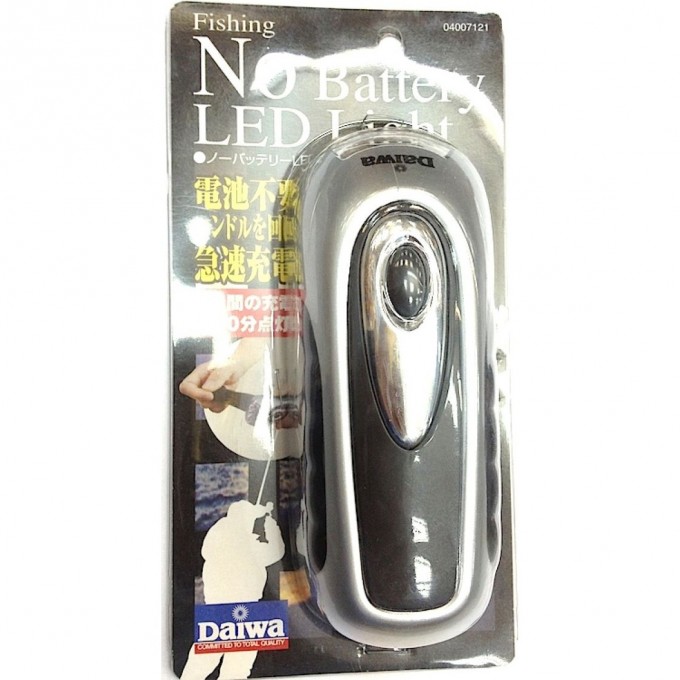 Фонарь DAIWA No Battery LED Light (7121) 4960652700702 Фонарь DAIWA No Battery LED Light (7121) 4960652700702