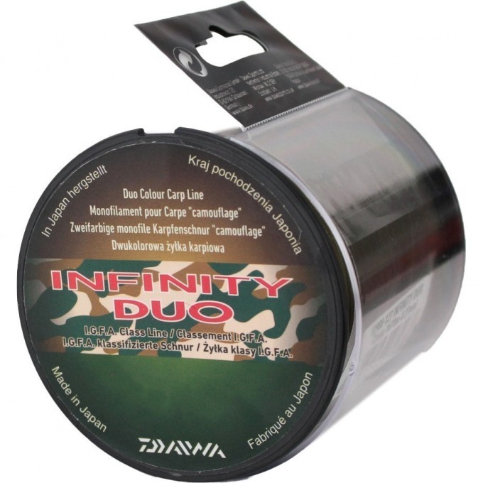 Леска DAIWA IF Duo Camo 1670м 0,27мм 12988-127 Леска DAIWA IF Duo Camo 1670м 0,27мм 12988-127