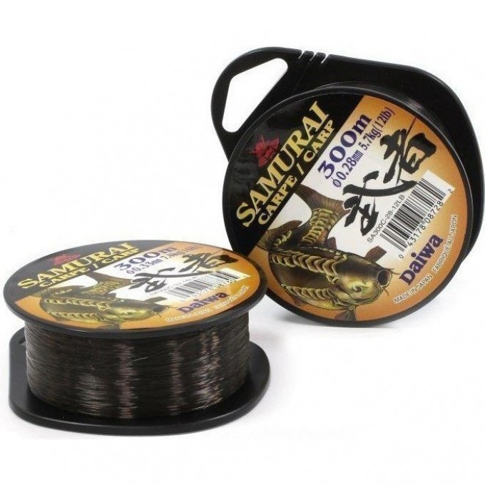 Монолеска DAIWA Samurai SA-300C 18lb 0,35 мм ( 300м ) 43178087312 Монолеска DAIWA Samurai SA-300C 18lb 0,35 мм ( 300м ) 43178087312