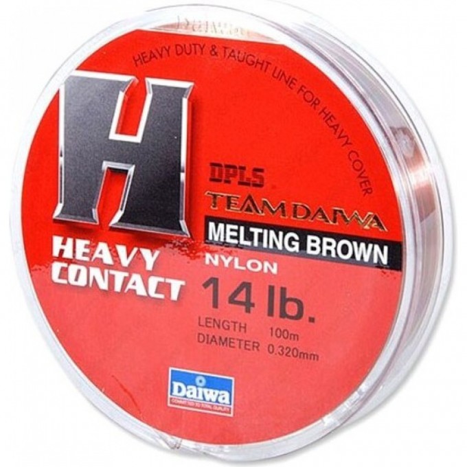 Монолеска DAIWA TD Line Heavy Contact MB 14 Lb (0.320мм) - 100м 4960652632805 Монолеска DAIWA TD Line Heavy Contact MB 14 Lb (0.320мм) - 100м 4960652632805