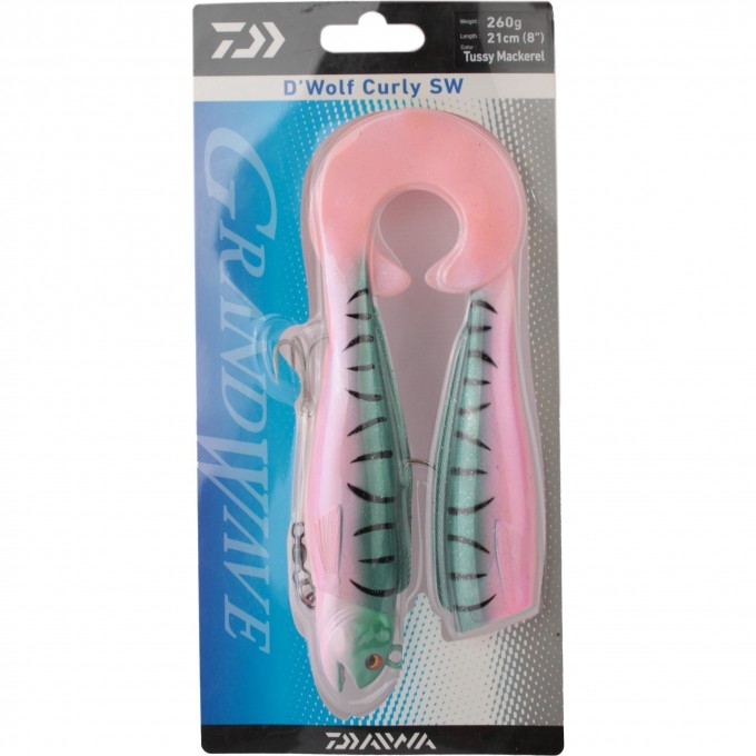 Приманка DAIWA Wolf curly 21см 260гр TM 16518-211 Приманка DAIWA Wolf curly 21см 260гр TM 16518-211