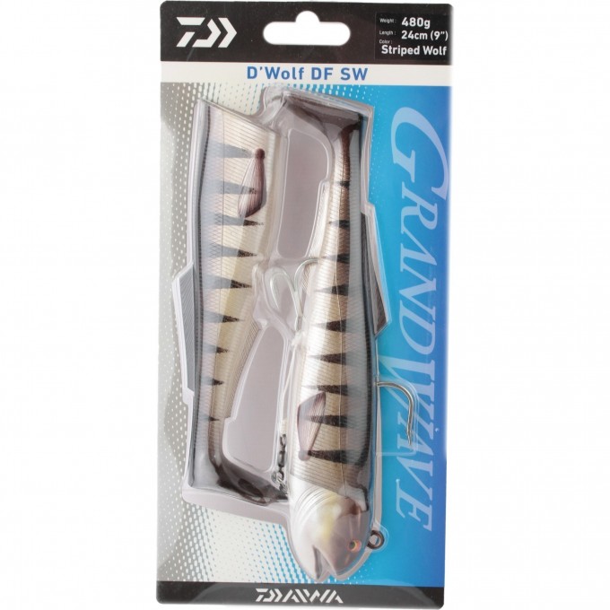 Приманка DAIWA Wolf DF SW 24см 480гр STW 16518-245 Приманка DAIWA Wolf DF SW 24см 480гр STW 16518-245