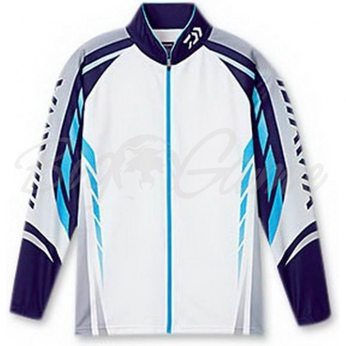 Рыболовная рубашка DAIWA Polo long sleeve Wicksensor DE-7504 Blue 3XL 4960652944335 Рыболовная рубашка DAIWA Polo long sleeve Wicksensor DE-7504 Blue 3XL 4960652944335