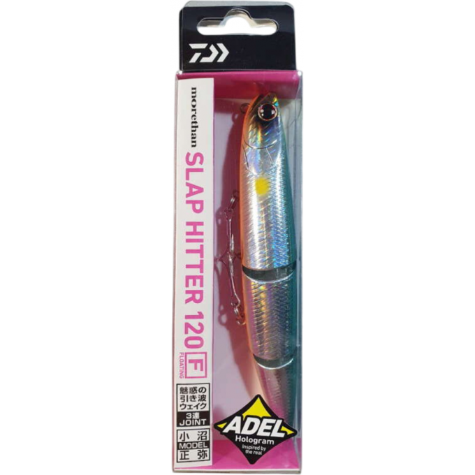 Воблер DAIWA MORETHAN SLAP HITTER120F ADEL EMERALD AYU 07401928 Воблер DAIWA MORETHAN SLAP HITTER120F ADEL EMERALD AYU 07401928