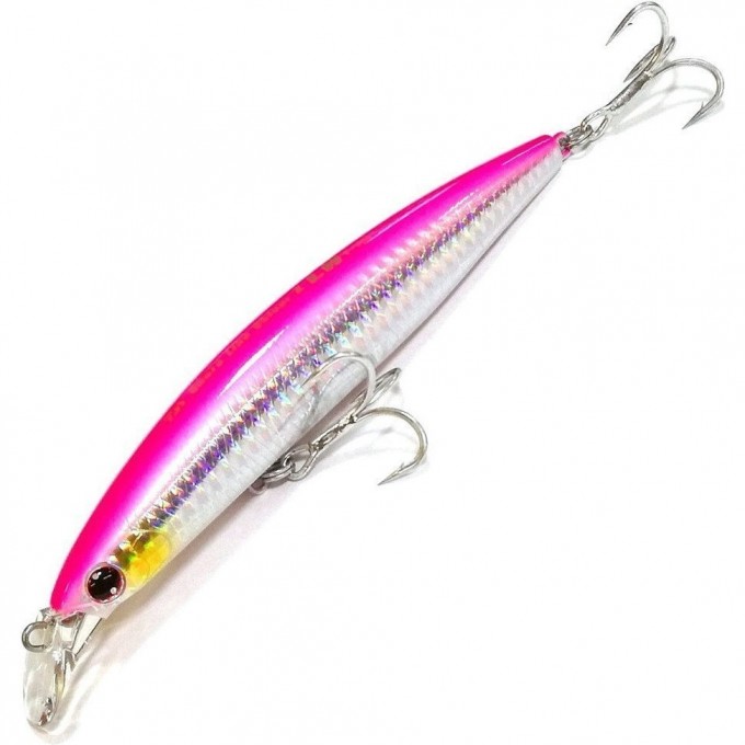 Воблер DAIWA Shoreline Shiner-Z Lunk 130F-HD laser pink back 07400863 Воблер DAIWA Shoreline Shiner-Z Lunk 130F-HD laser pink back 07400863