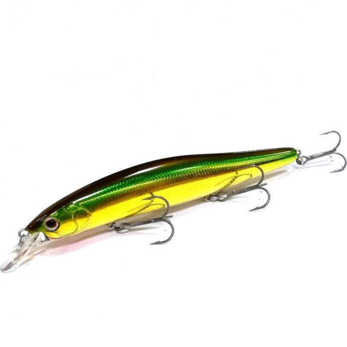 Воблер DAIWA Steez Minnow 125SP SR green gold 07430451G Воблер DAIWA Steez Minnow 125SP SR green gold 07430451G