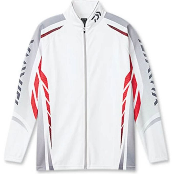 Рыболовная рубашка DAIWA Polo long sleeve Wicksensor DE-7504 White 3XL 4960652944267 Рыболовная рубашка DAIWA Polo long sleeve Wicksensor DE-7504 White 3XL 4960652944267