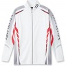 Рыболовная рубашка DAIWA Polo long sleeve Wicksensor DE-7504 White 4XL 4960652944274